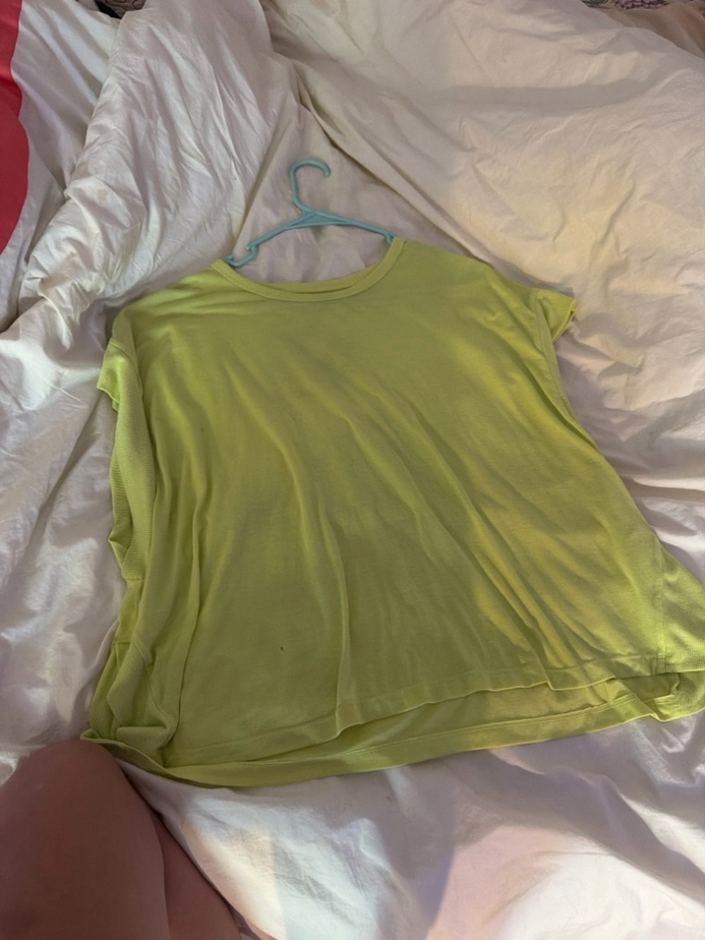 Old Navy Bright Lime Short-Sleeve Relaxed Tee